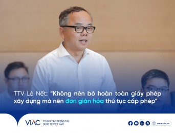 TTV Lê Nết: “Không nên bỏ hoàn toàn giấy phép xây dựng mà nên đơn giản hóa thủ tục cấp phép”